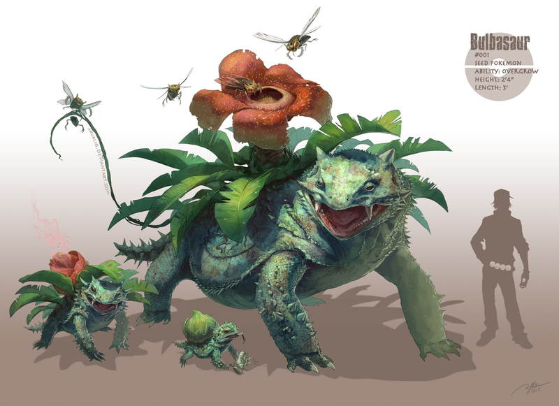 Illustration for article titled "Realistic Pokémon" Artist Got A Job On The Detective Pikachu Movie